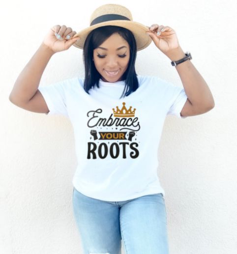 Introducing Craft'd For The Culture Embrace Your Roots Stylish T-shirt